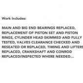 Reconditioned : 2.2 Relay Engine Jumper III Boxer Citroen Peugeot Blue HDI (2014-ON) DW12RUD Engine
